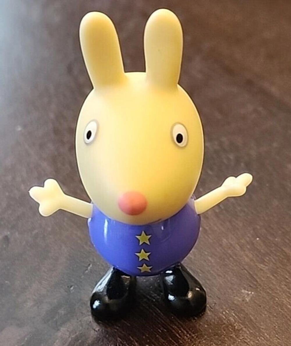 Jazwares Peppa Pig Rebecca Rabbit Blue Outfit Figure 2003 Action Figure